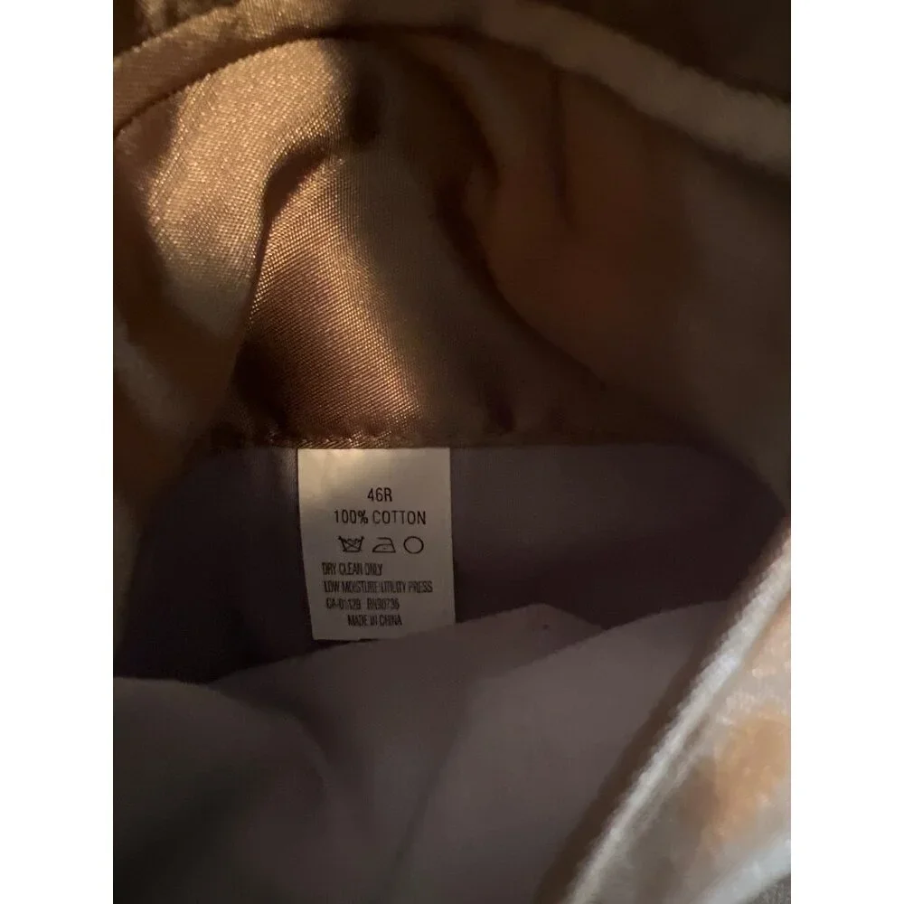 Men's Lauren Ralph Lauren size‎ 46R tan corduroy blazer jacket